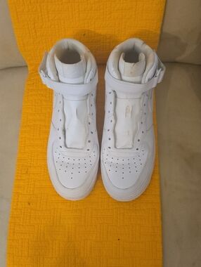 Nike White High-Top Sneakers
